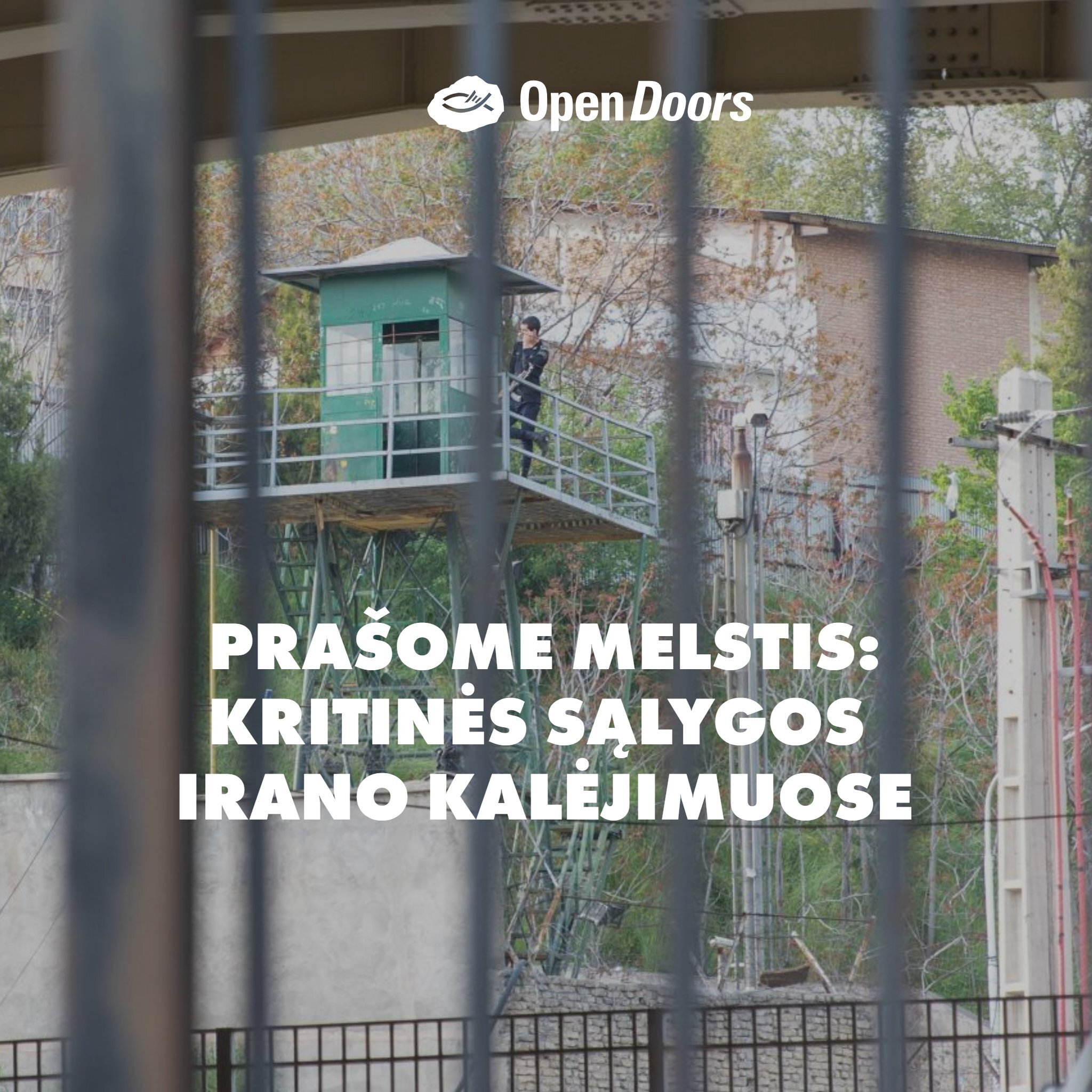 Kalėjimų sąlygos Irane blogėja