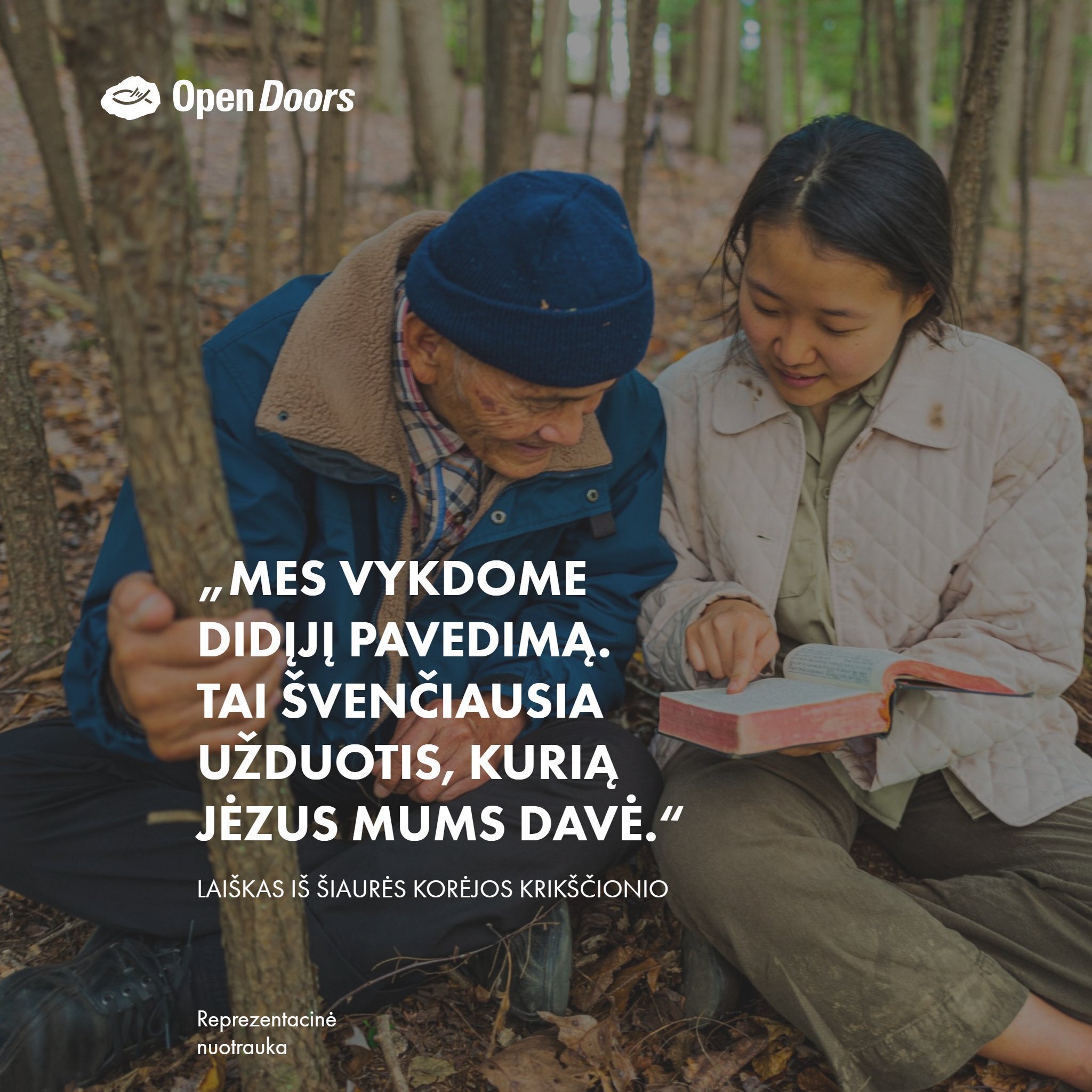 Laiškas iš Šiaurės Korėjos krikščionio