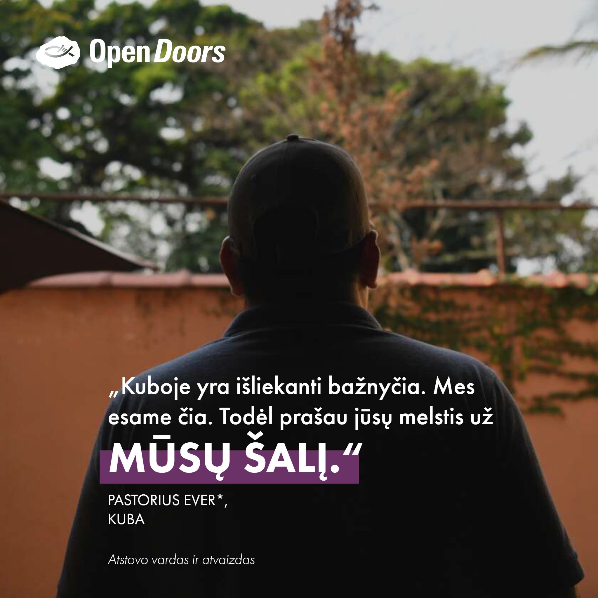 Maldos prašymas iš Kubos