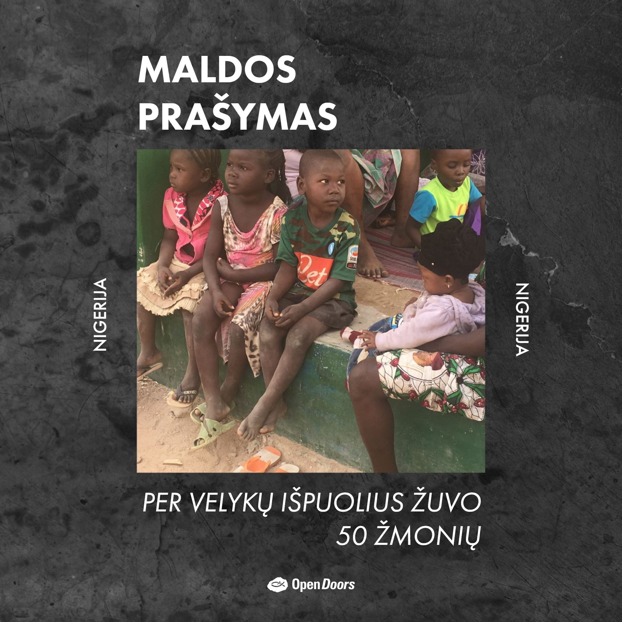 Maldos prašymas: per Velykų išpuolius Nigerijoje žuvo 50 žmonių