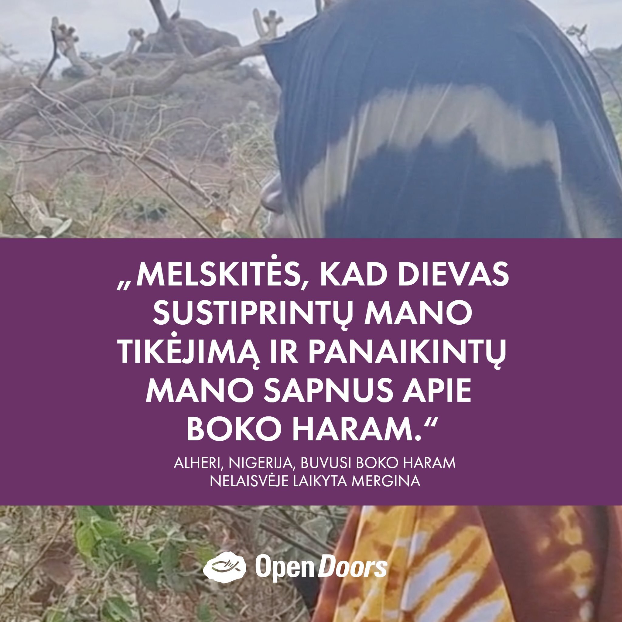 Melskitės už Alheri