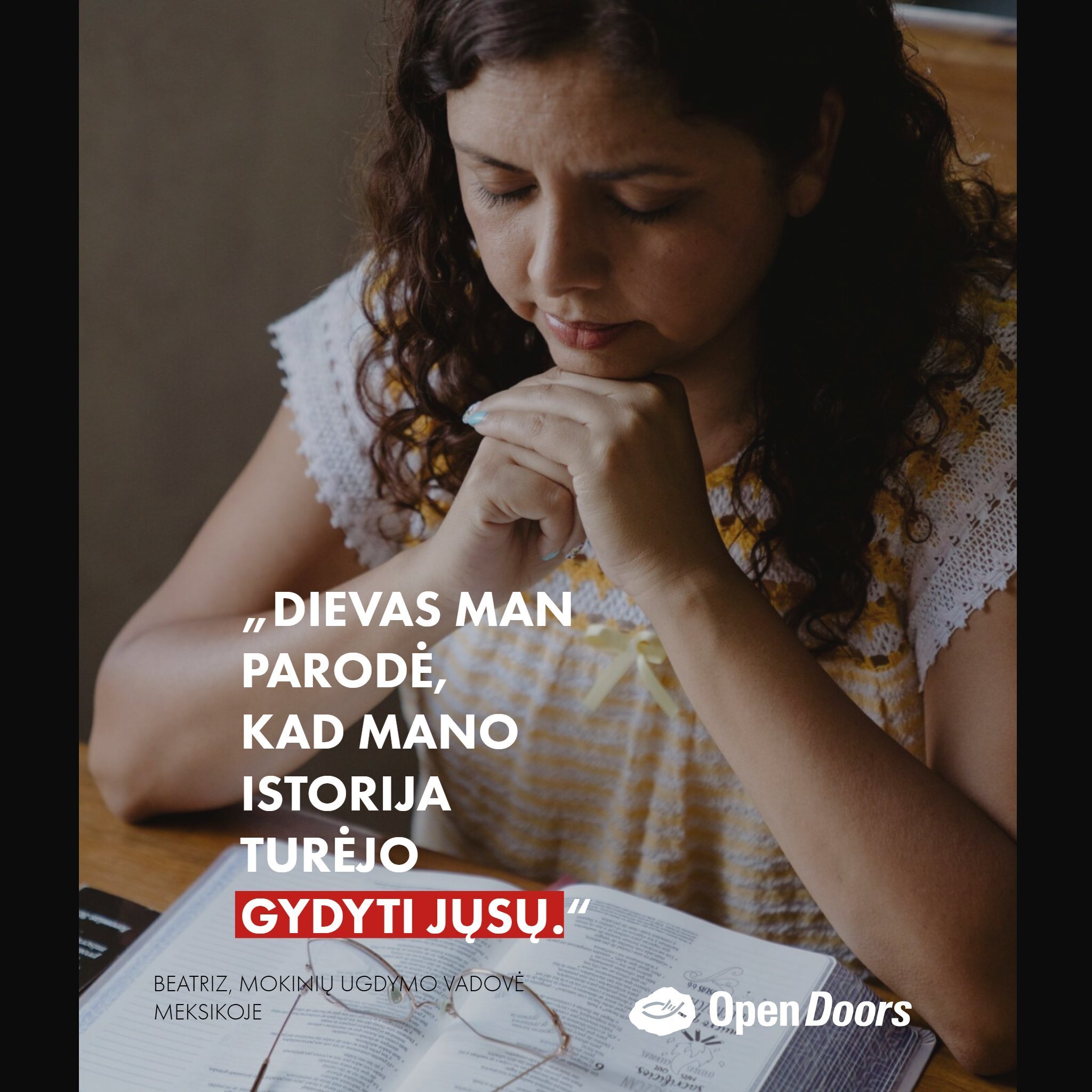 Melskitės už Beatriz