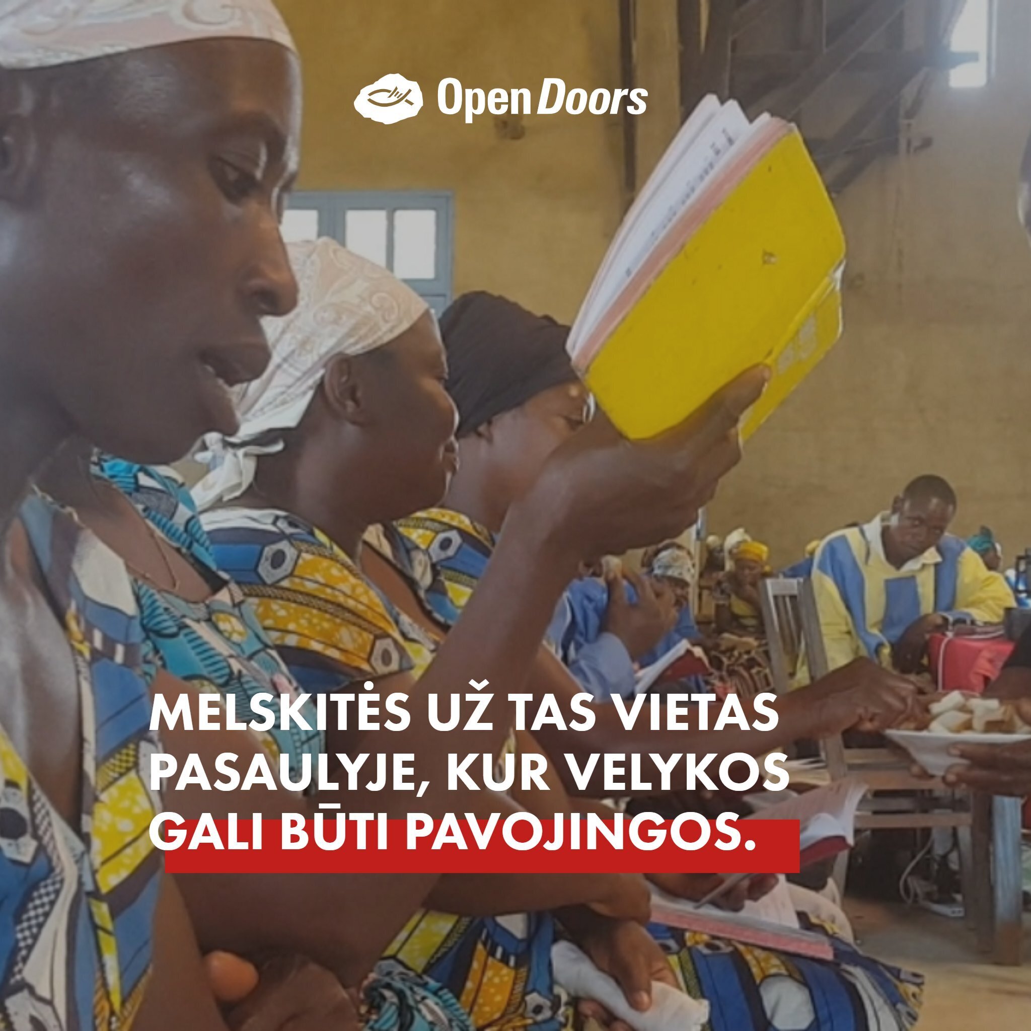 Melskitės už krikščionis per Velykas