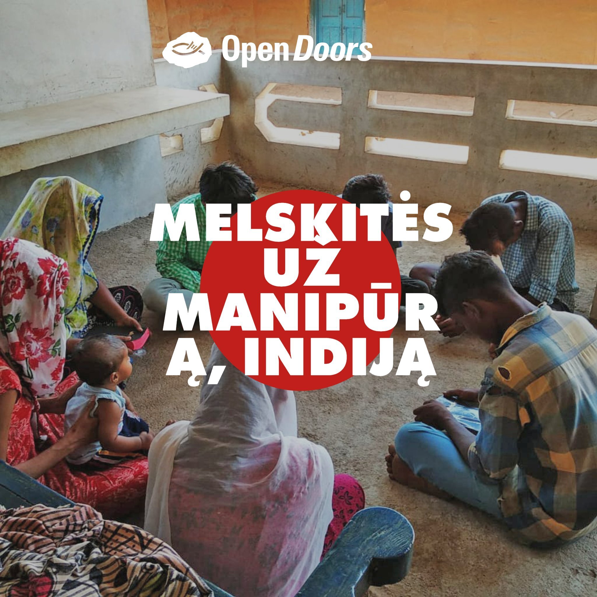 Melskitės už Manipūrą, Indiją