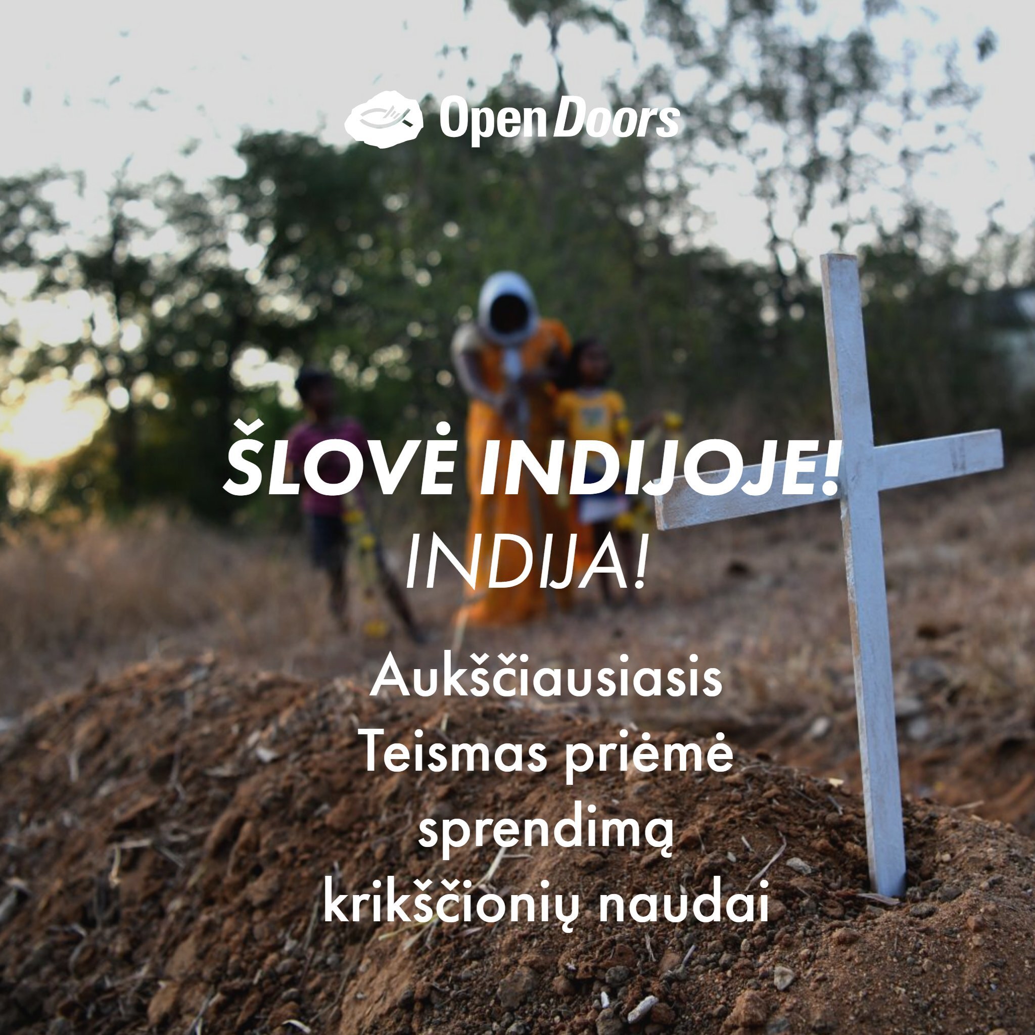 Šlovė Indijoje – Aukščiausiasis Teismas priėmė sprendimą krikščionių naudai