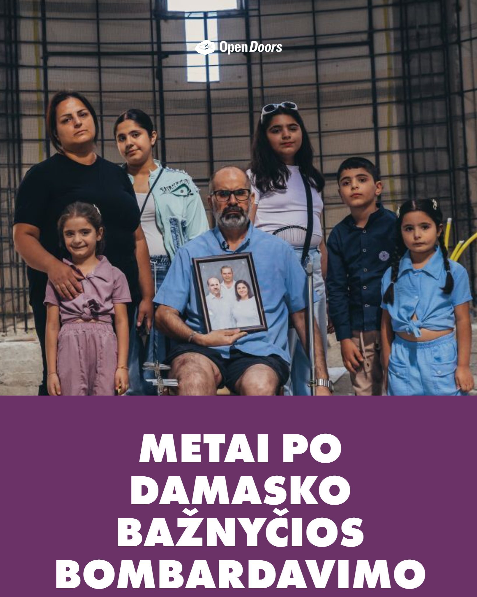 Birželio 22-oji: pirmosios išpuolio prieš Šv. Elijo bažnyčią Sirijoje metinės