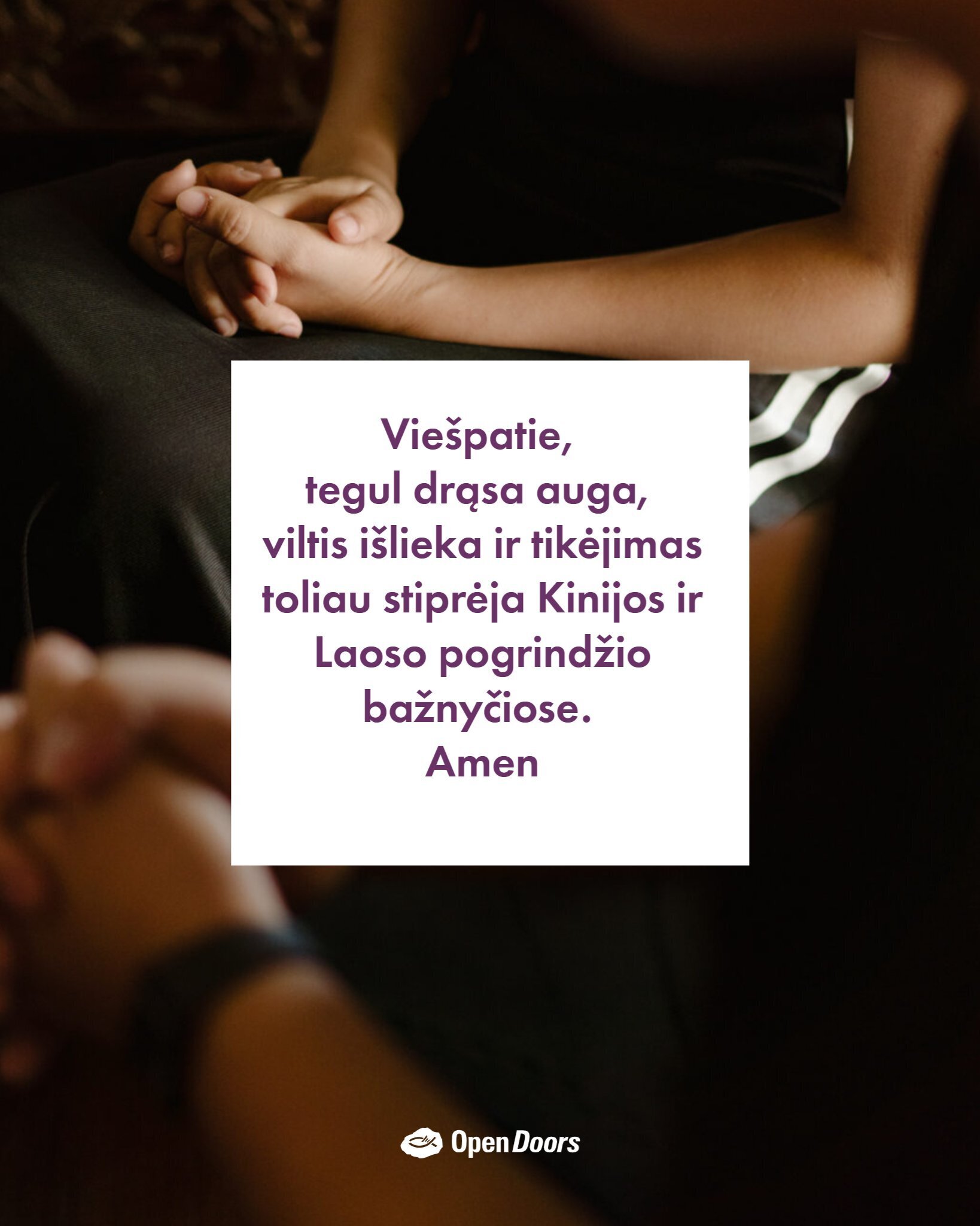 Malda už Kiniją ir Laosą