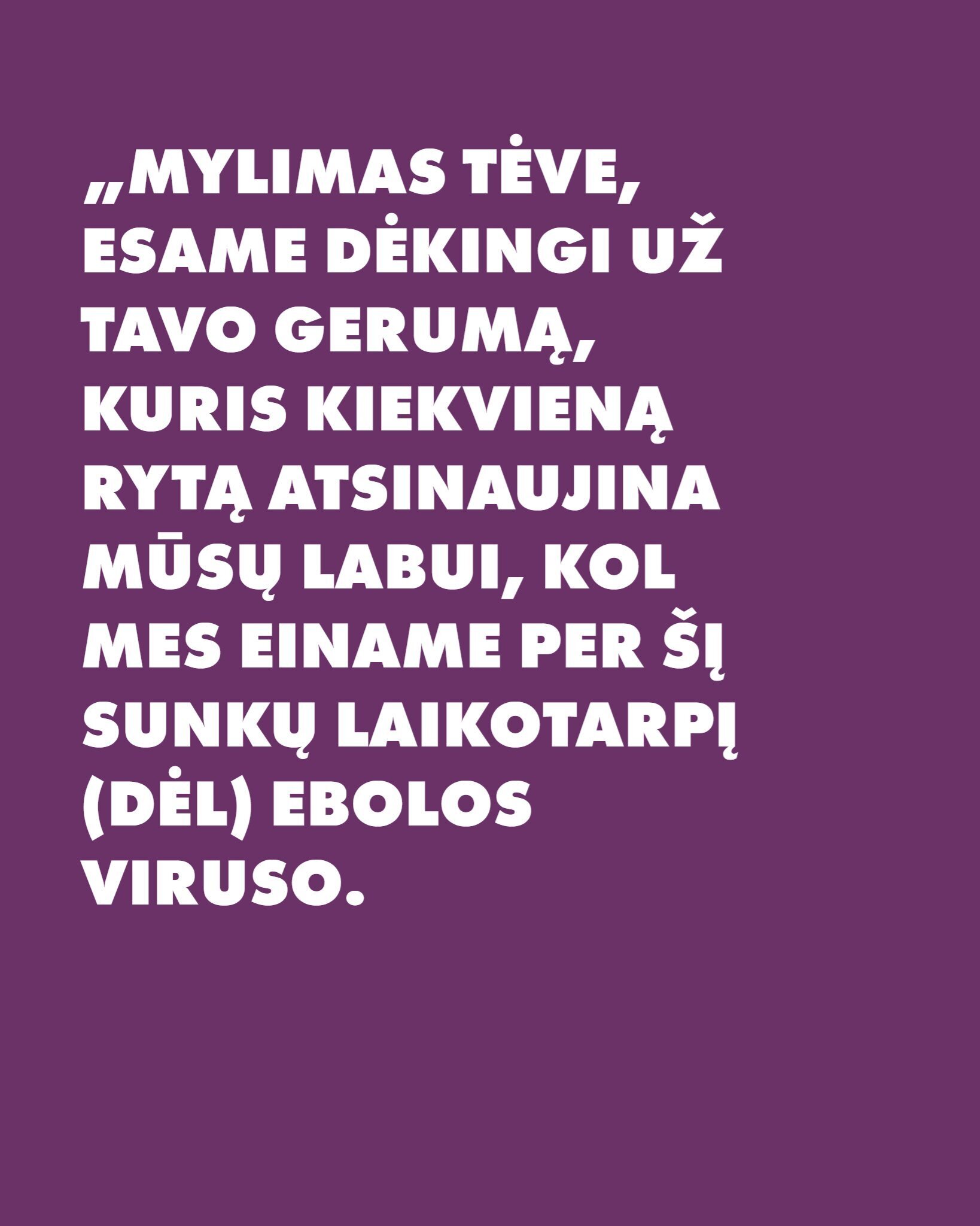 Melskitės kartu su KDR pastoriumi