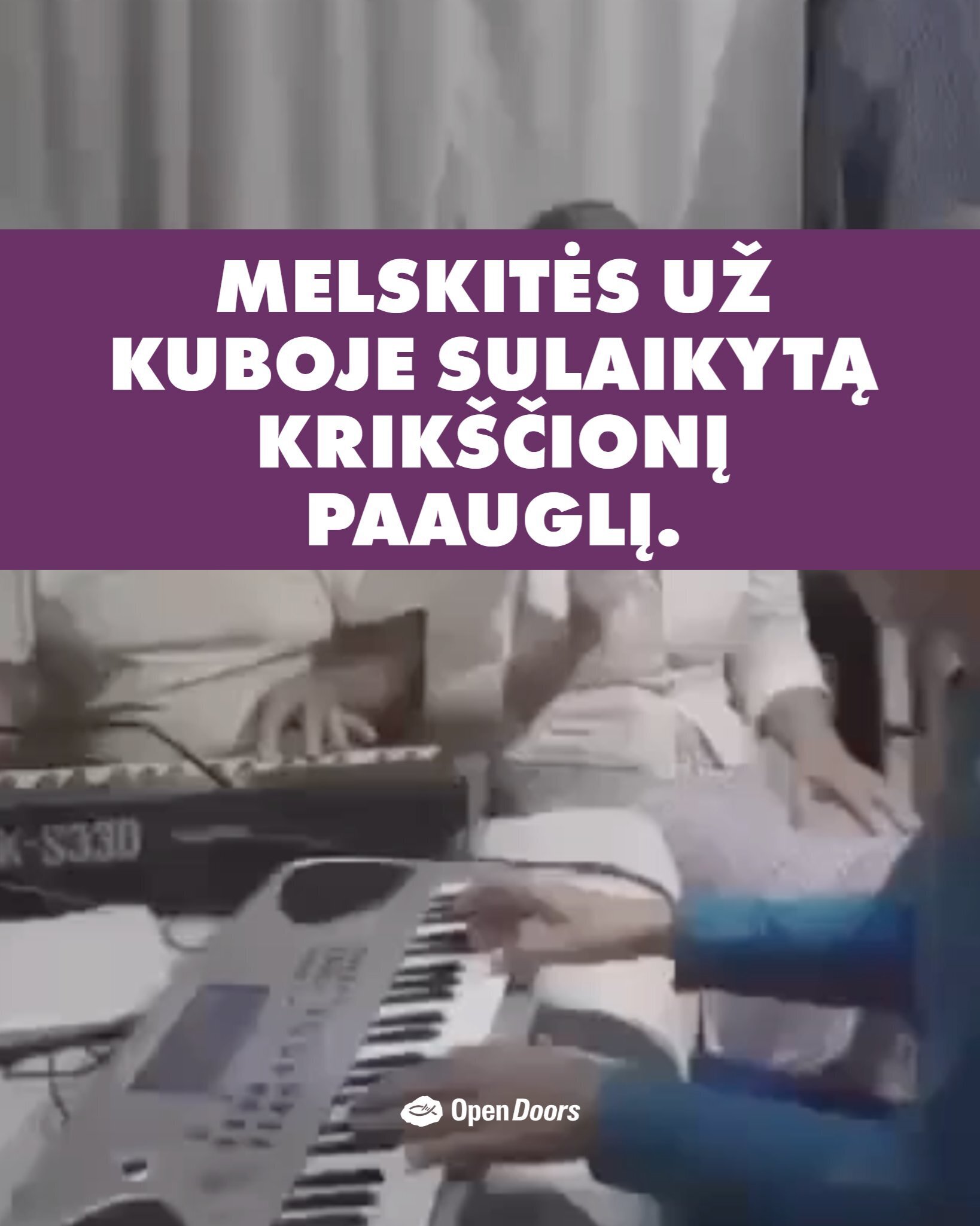 Melskitės už Kuboje sulaikytą kubiečių paauglį