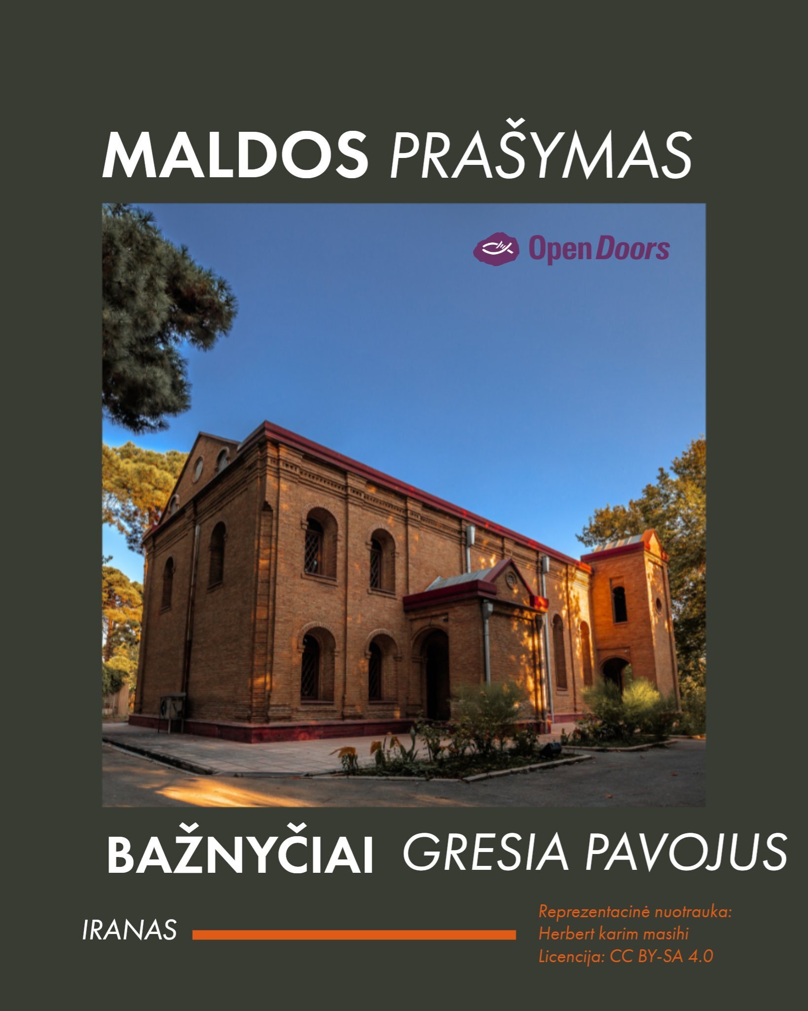 Irano bažnyčiai gresia nugriovimas