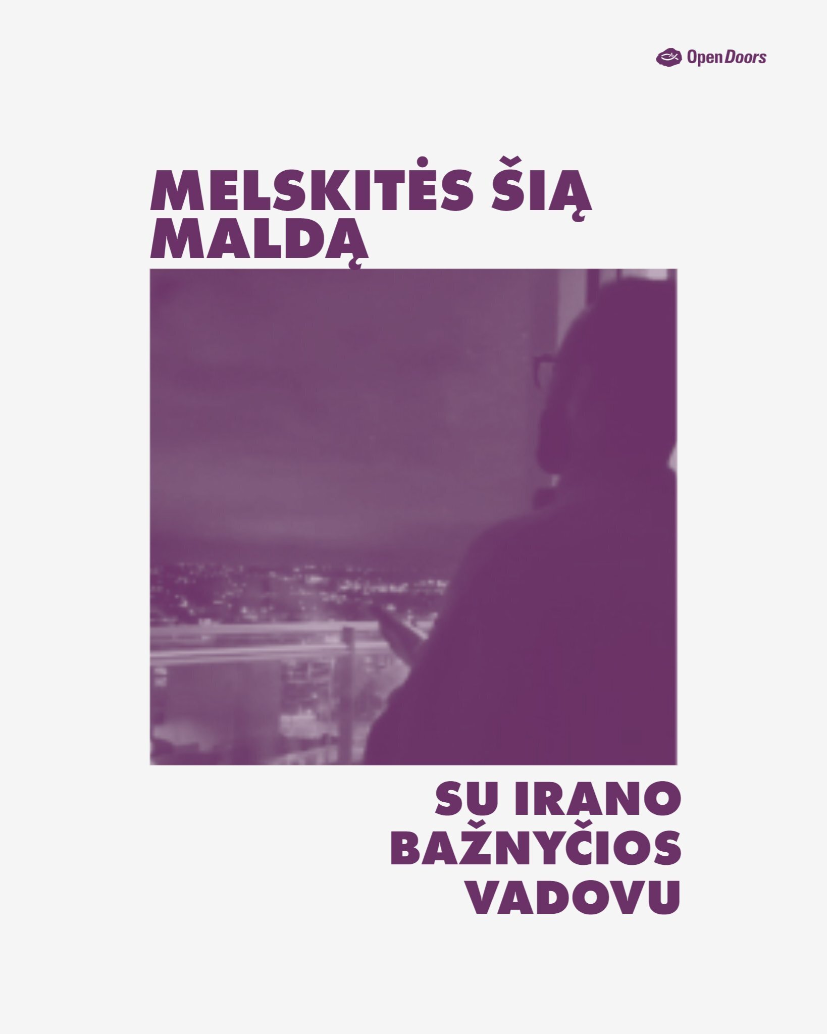 Irano bažnyčios vadovas: malda už bažnyčią, kuriai gresia pavojus