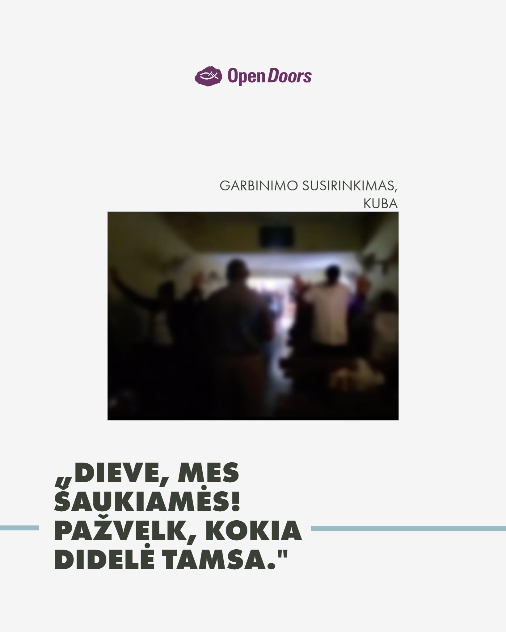 Kubos pastoriaus malda