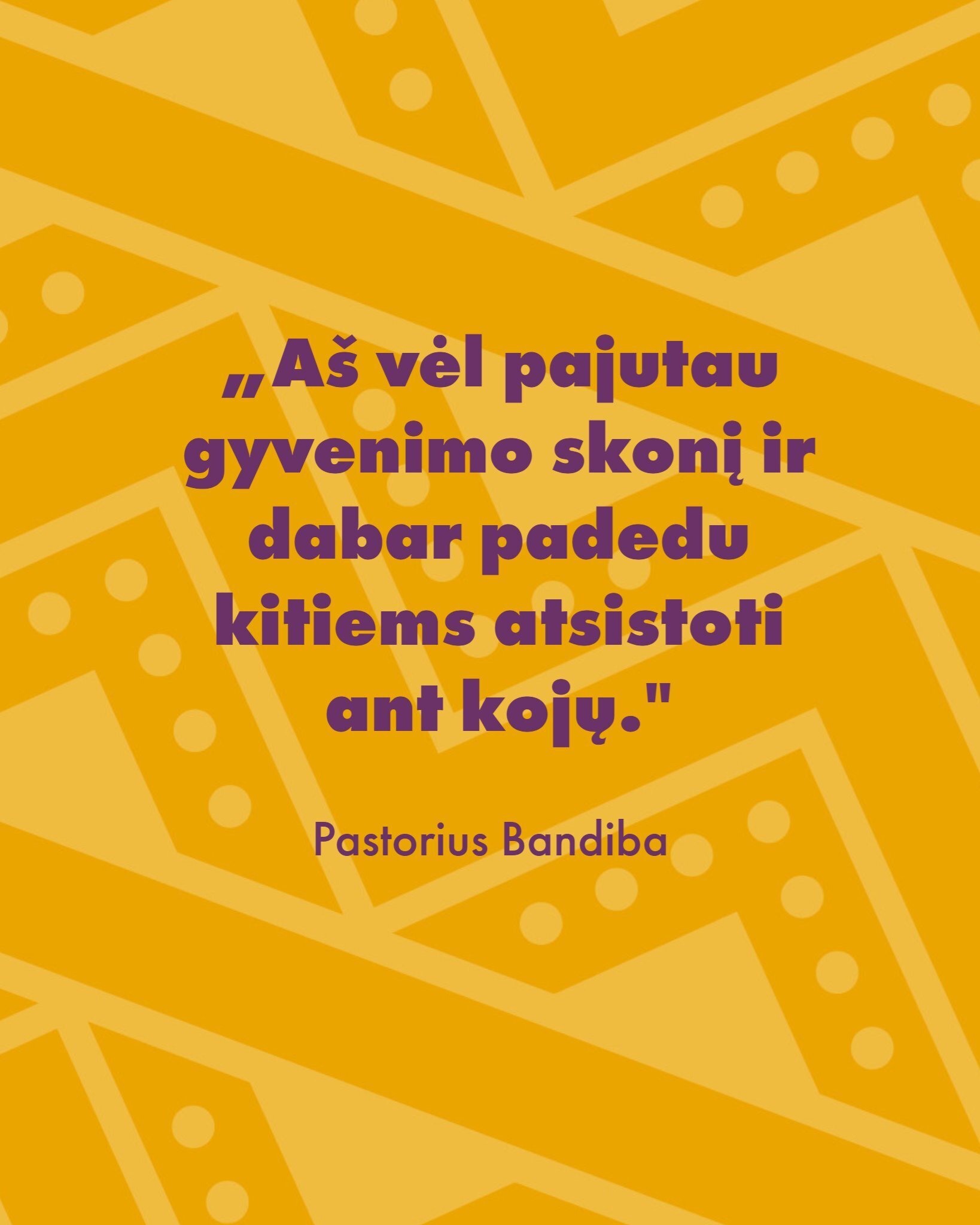Pastoriui Bandibai krikščionių iš viso pasaulio rūpestis ir palaikymas tapo vilties pradžia