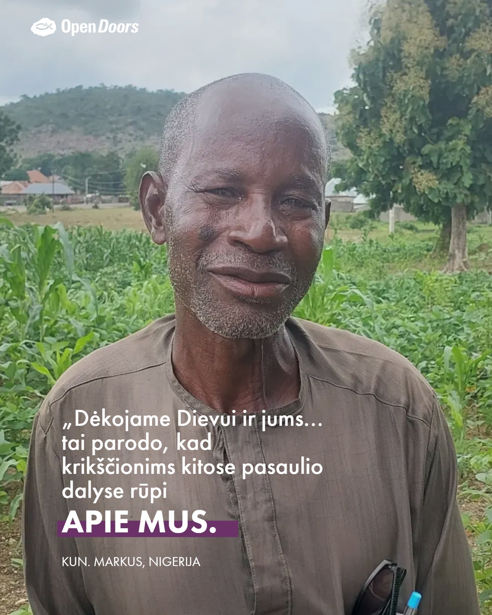 Padėka iš Nigerijos