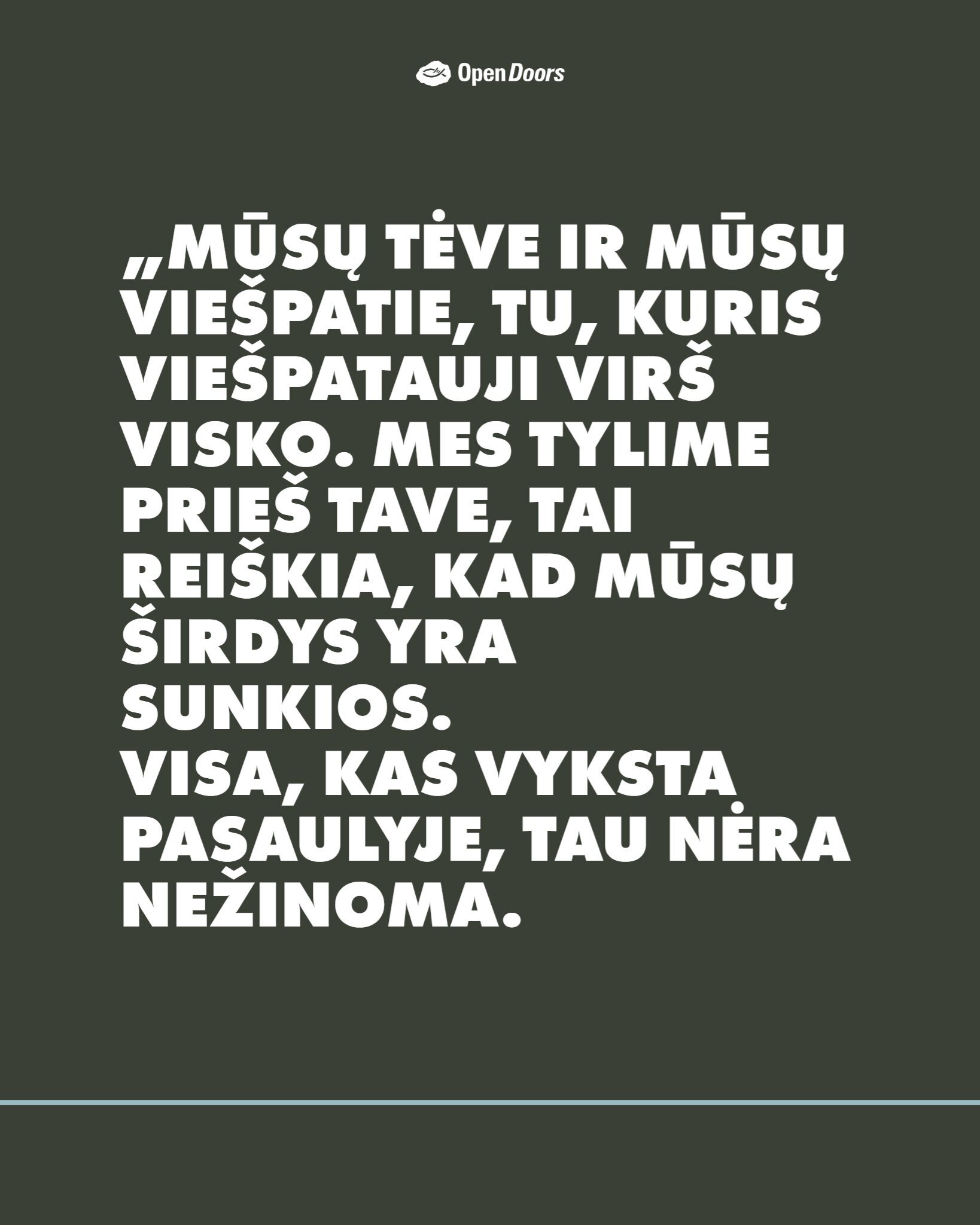 Pastoriaus Josiah malda už krikščionis visoje Užsachario Afrikoje