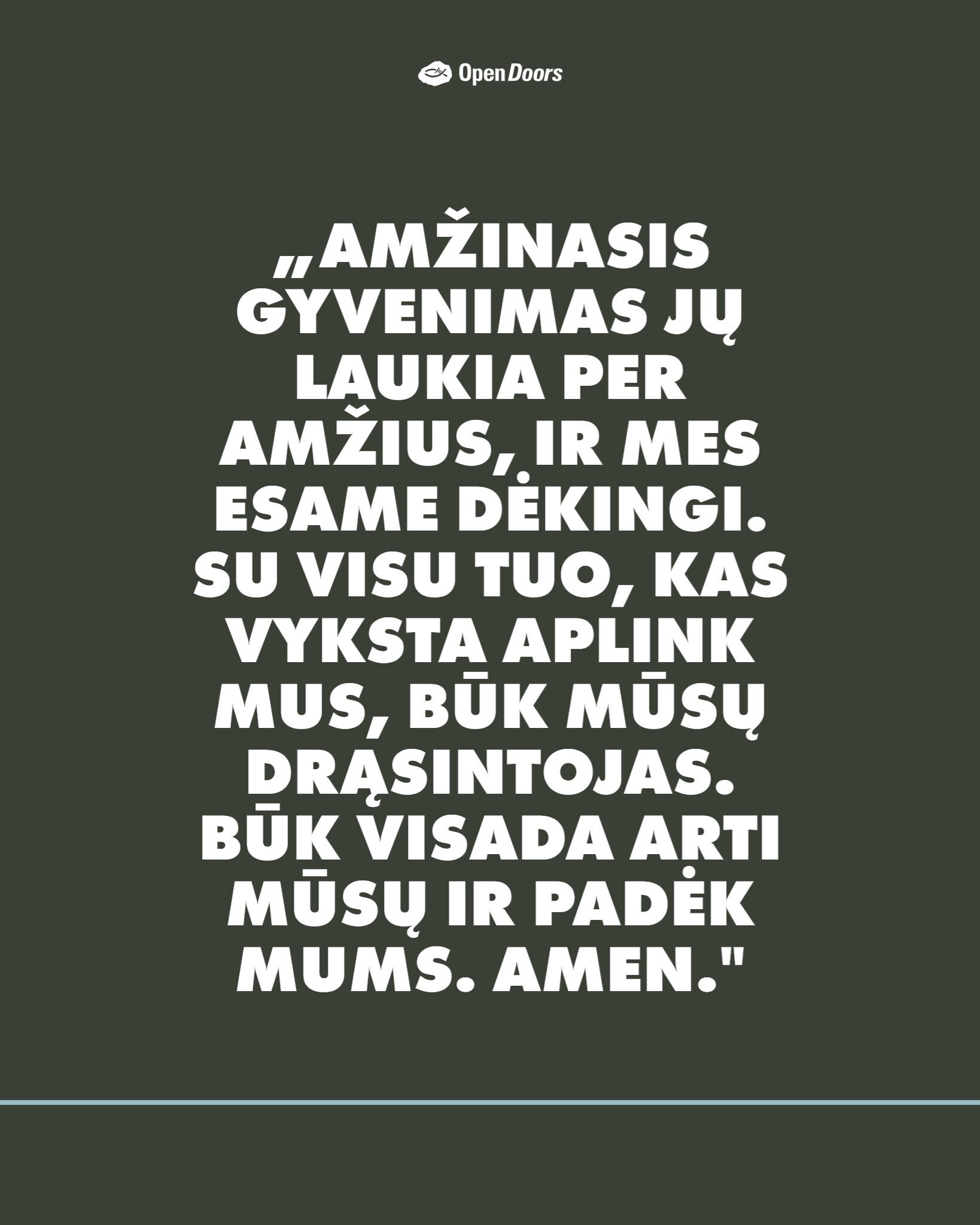 Pastoriaus Josiah malda už krikščionis visoje Užsachario Afrikoje