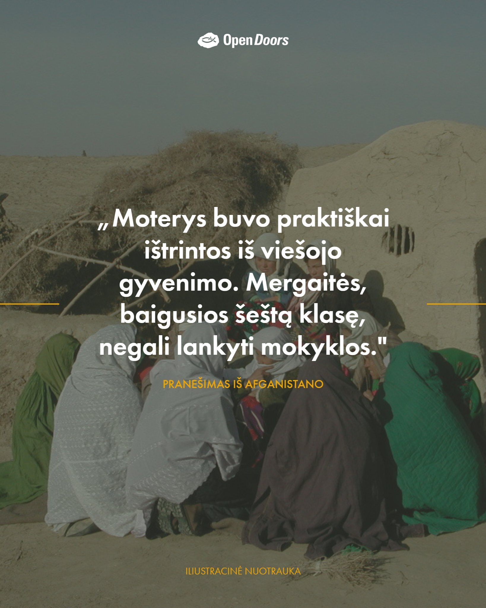 Pranešimas iš Afganistano