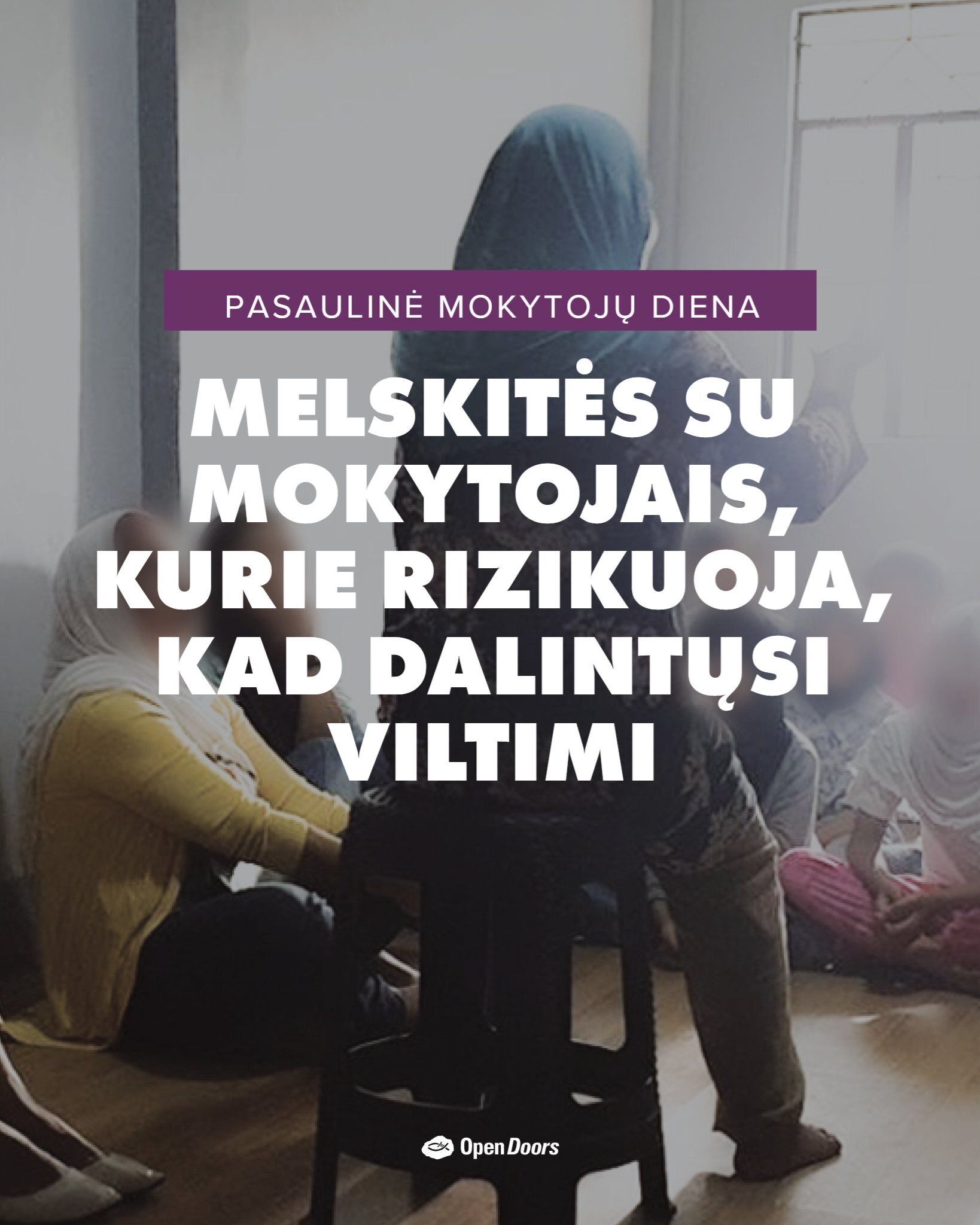 Filipinų mokytojai rizikuoja viskuo, kad dalintųsi Jėzaus viltimi