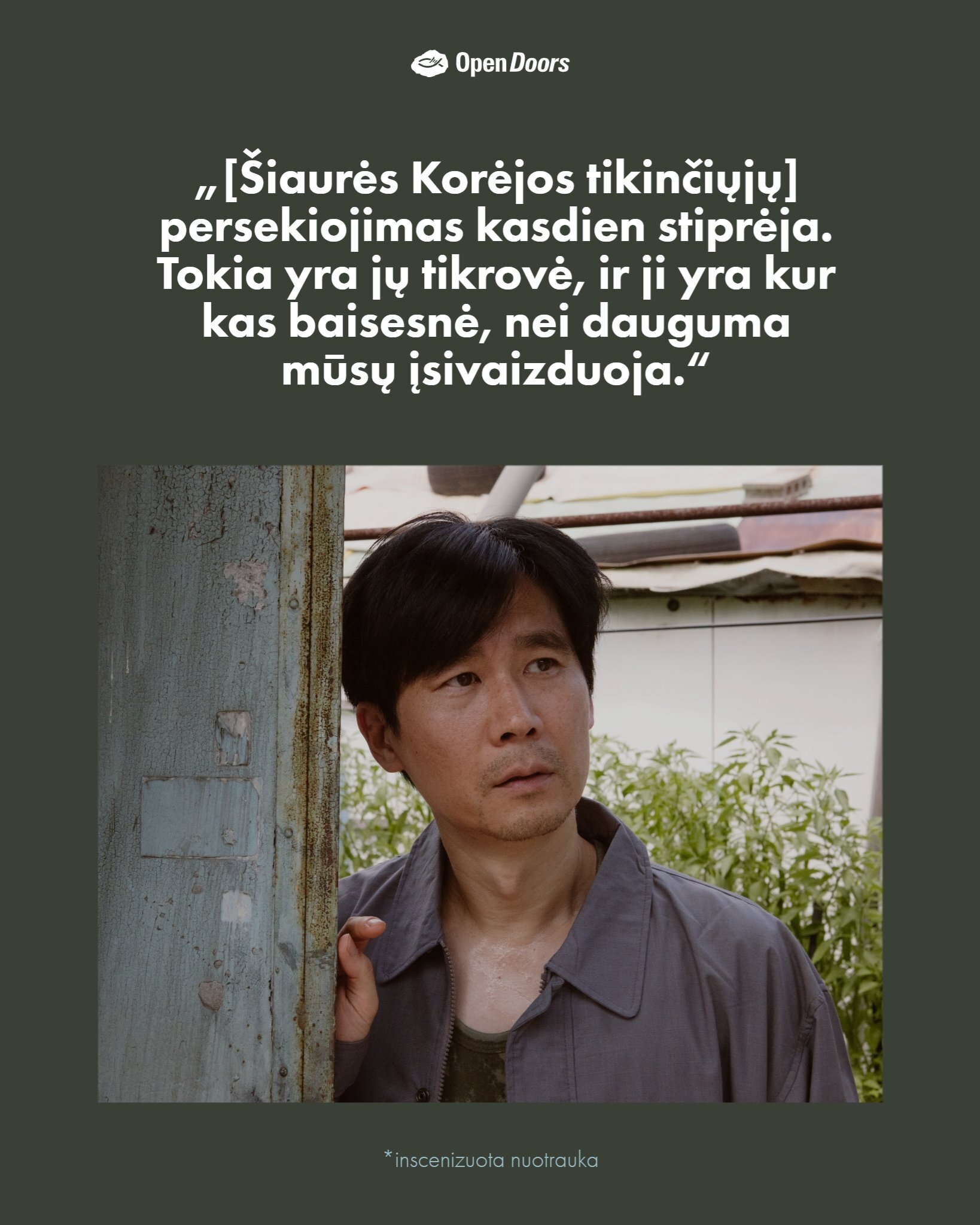 Penkios svarbios žinios iš lauko darbuotojo, tarnaujančio Šiaurės Korėjos krikščionims